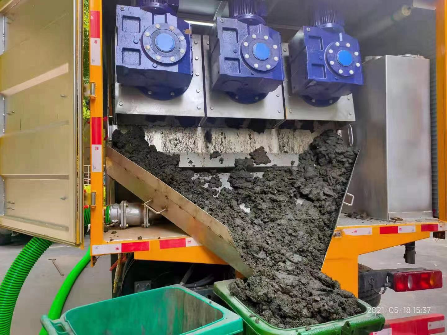 囊谦化粪池清掏城市维护站-泥浆净化干湿分离处理